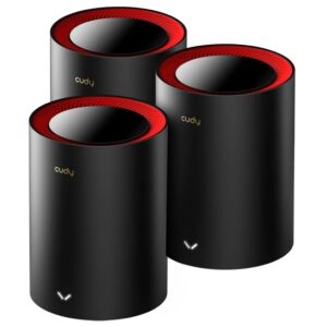 Cudy AX3000 Wi-Fi 6 Mesh 2.5G Solution 3-Pack, Dual-Band 802.11ax/ac/a/b/g/n